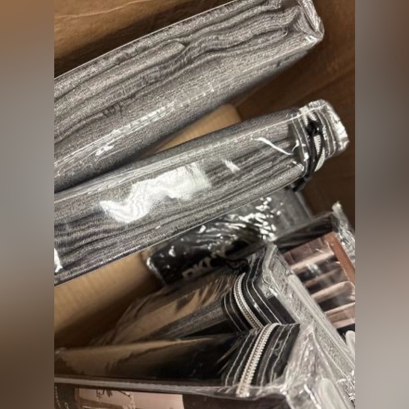 DKNY Basalt Jacquard Grommet Window Curtain Panel Pair 84” Black Ice - Picture 6 of 8